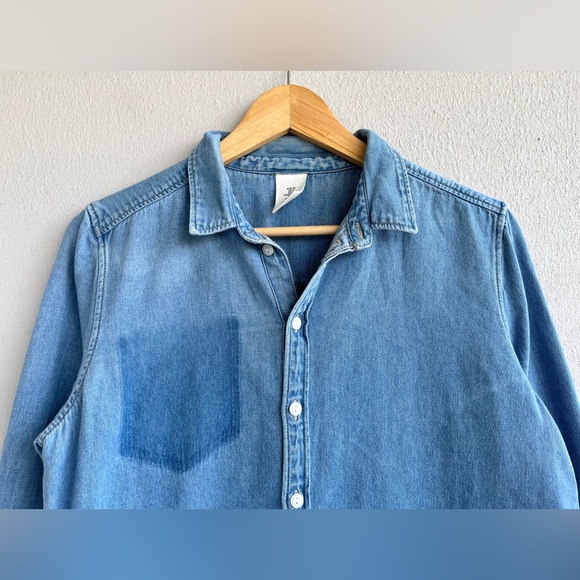 H&M | Button Down Denim Shirt - Picture 4 of 16